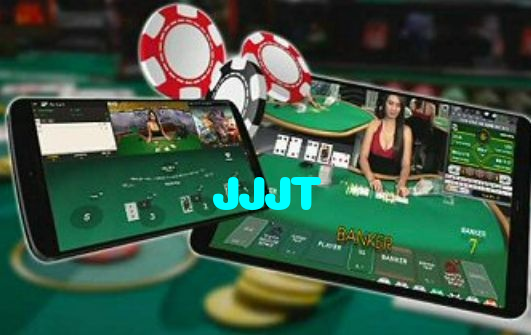 JJJT casino presented on mobile device in Pakistan with slots and live games